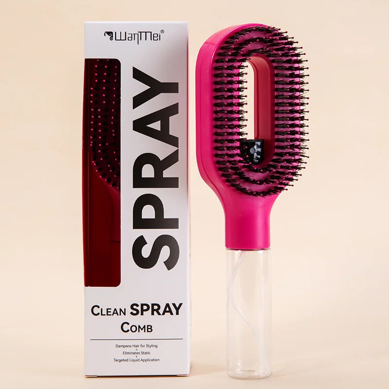 Veloura 2-in-1 Spray Detangling Brush