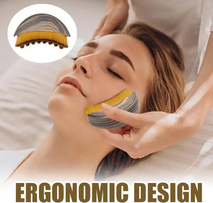 Veloura Sculpting Lymphatic Face Contour Brush