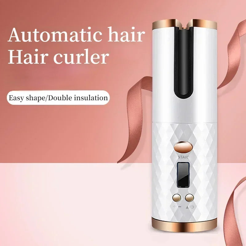 Veloura Wireless Auto Hair Curler