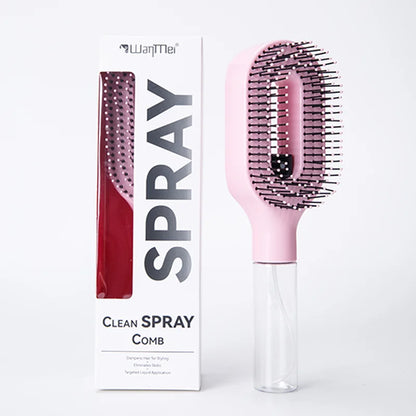 Veloura 2-in-1 Spray Detangling Brush