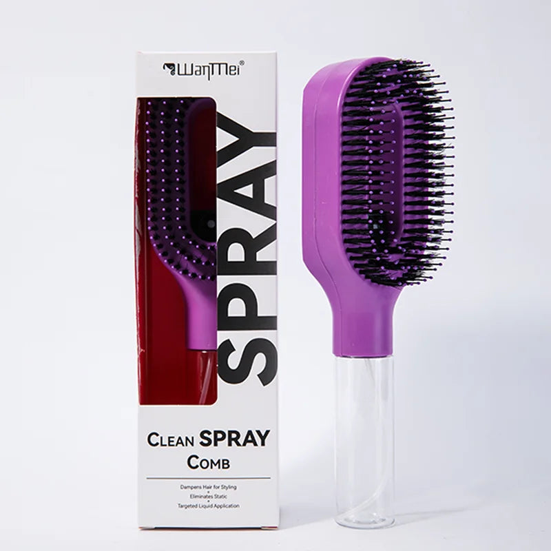 Veloura 2-in-1 Spray Detangling Brush