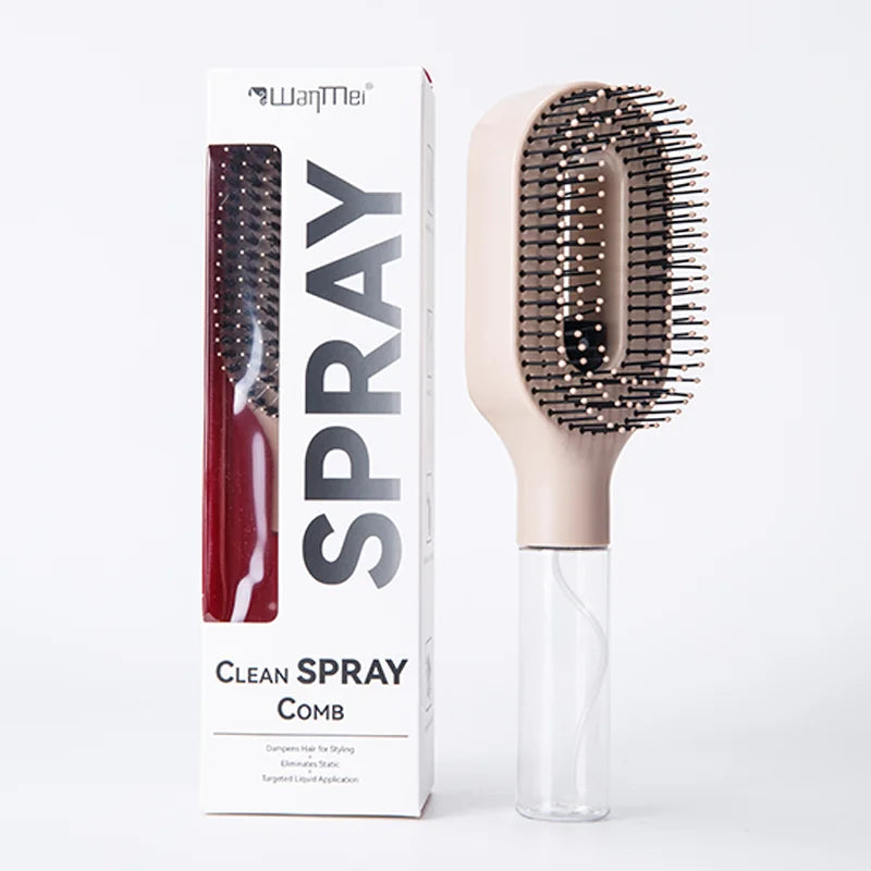 Veloura 2-in-1 Spray Detangling Brush