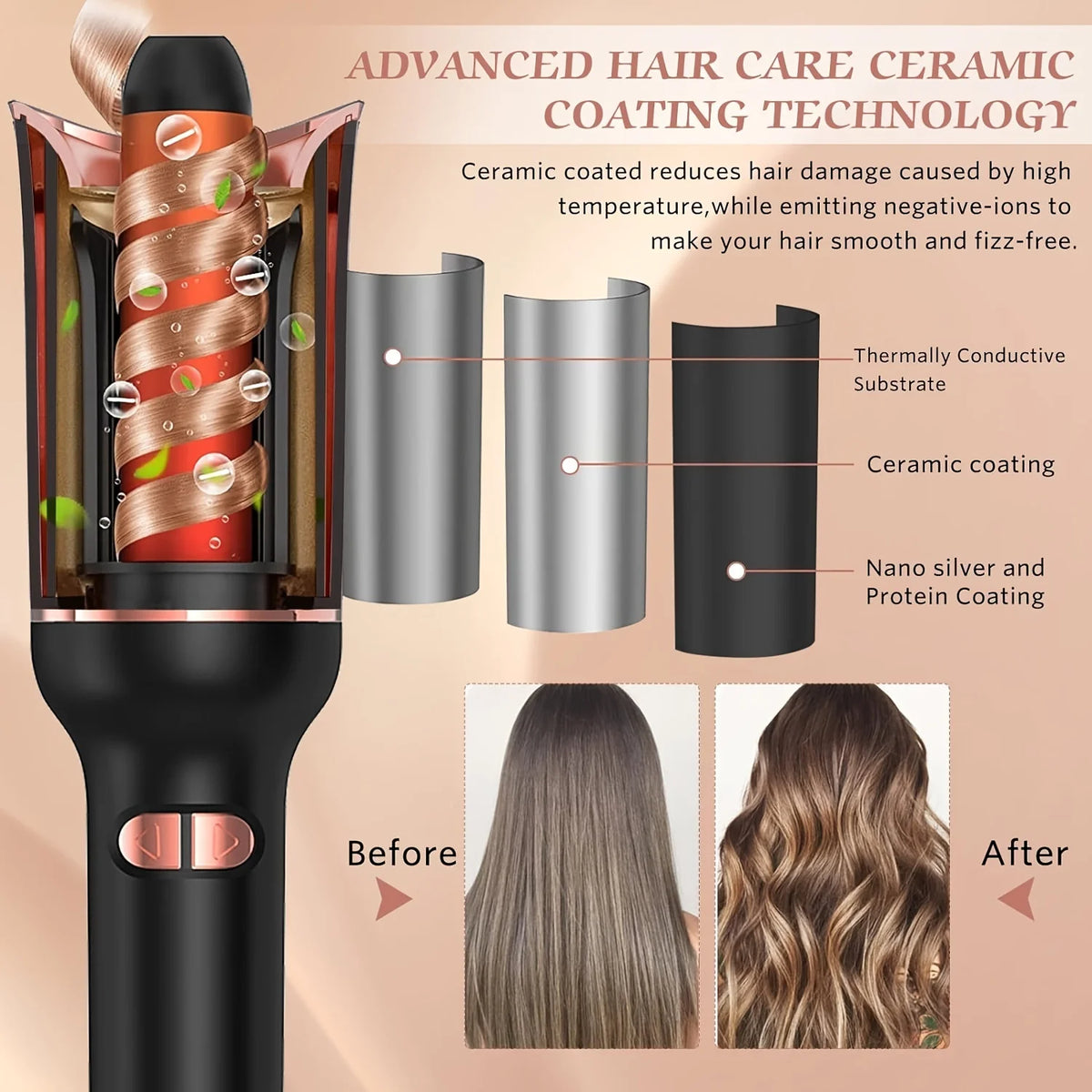 Veloura Automatic Hair Curler