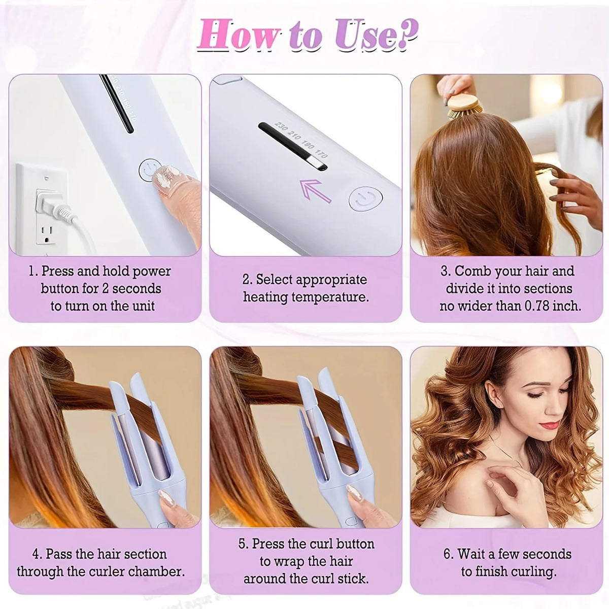 Veloura Automatic Hair Curler
