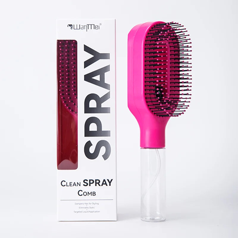 Veloura 2-in-1 Spray Detangling Brush
