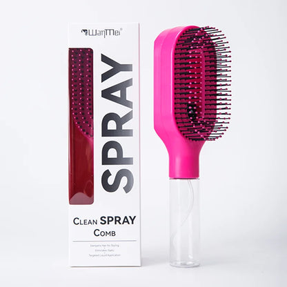 Veloura 2-in-1 Spray Detangling Brush