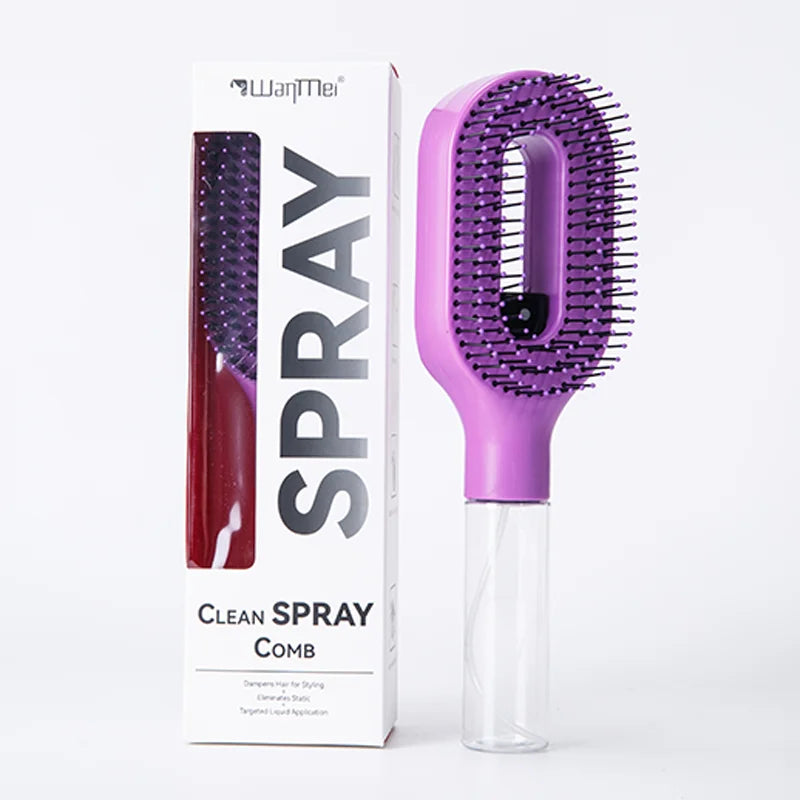 Veloura 2-in-1 Spray Detangling Brush